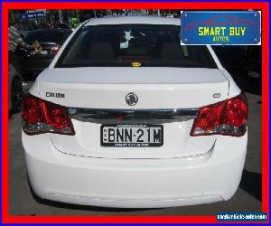 2010 Holden Cruze JG CD White Manual 5sp M Sedan