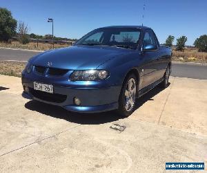 VU SS COMMODORE UTE 6 SPEED MANUAL