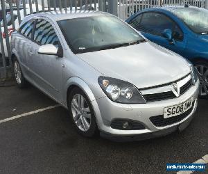 L@@K 2008 VAUXHALL ASTRA  1.4 SXI SILVER.3 DOOR COUPE/HATCHBACK.SPARES OR REPAIR