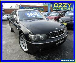 2003 BMW 735LI E66 35LI Black Automatic 6sp A Sedan for Sale