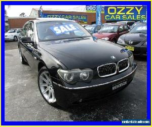 2003 BMW 735LI E66 35LI Black Automatic 6sp A Sedan for Sale