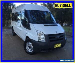 2010 Ford Transit VM MY08 12 Seat White Manual 6sp M Bus