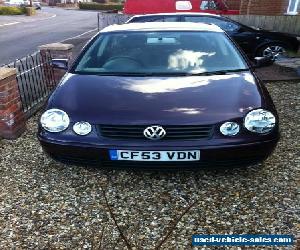  vw polo twist 14cc  in purple 03reg new mot  