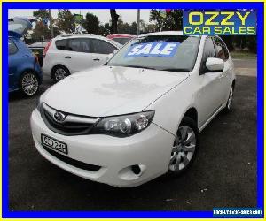 2010 Subaru Impreza MY10 R (AWD) RE White Manual 5sp M Hatchback