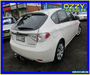 2010 Subaru Impreza MY10 R (AWD) RE White Manual 5sp M Hatchback