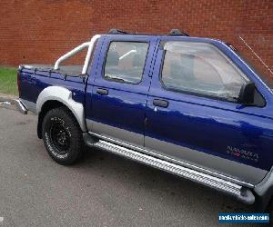 2003 Nissan Navara D22 ST-R (4x4) Blue Manual 5sp M Dual Cab Pick-up