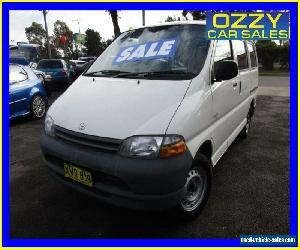 1996 Toyota Hiace RCH12R SBV White Manual 5sp M Van