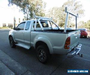 2009 Toyota Hilux KUN26R 09 Upgrade SR5 (4x4) Silver Manual 5sp M Extracab