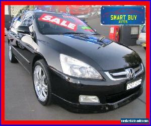 2006 Honda Accord 40 V6 Luxury Black Automatic 5sp A Sedan