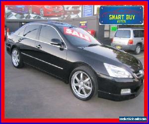 2006 Honda Accord 40 V6 Luxury Black Automatic 5sp A Sedan