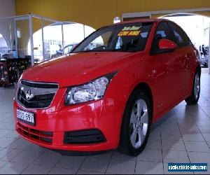 2009 Holden Cruze JG Red Manual M Sedan