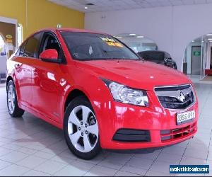 2009 Holden Cruze JG Red Manual M Sedan