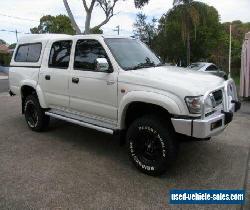 2005 Toyota Hilux KZN165R SR5 (4x4) White Manual 5sp M Dual Cab Pick-up for Sale