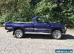 1998 TOYOTA HILUX 2.4 TURBO-D4WD BLUE for Sale