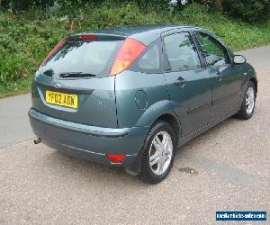 2002 FORD FOCUS ZETEC 1.6 16v