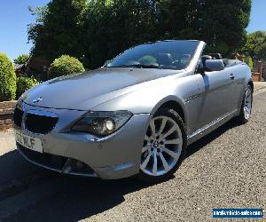 2008 BMW 630I CONVERTIBLE AUTO LEATHER, ALLOYS, SATNAV,  STUNNING CAR