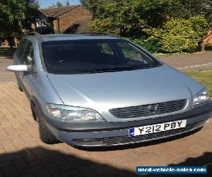 2001 VAUXHALL ZAFIRA ELEGANCE 16V AUTO SILVER GREY METALLIC, GOOD CONDITION