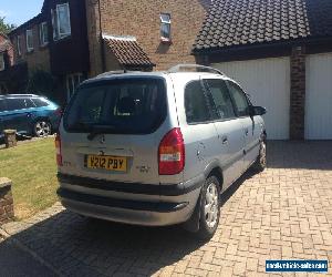 2001 VAUXHALL ZAFIRA ELEGANCE 16V AUTO SILVER GREY METALLIC, GOOD CONDITION