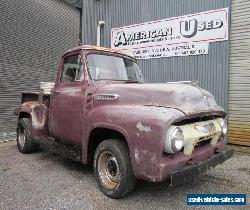 1954 FORD F100 LHD Y BLOCK MANUAL TRANS CLEAN  PROJECT TRUCK  for Sale