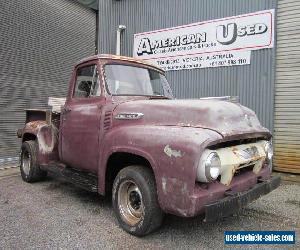 1954 FORD F100 LHD Y BLOCK MANUAL TRANS CLEAN  PROJECT TRUCK 