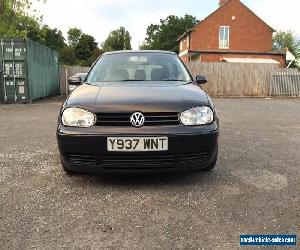 2001 VOLKSWAGEN GOLF BLACK GTI 3 DOOR 