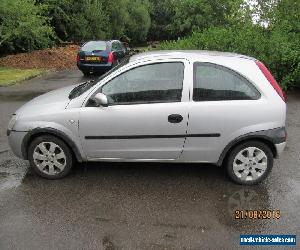 2003 VAUXHALL CORSA CLUB 12V SILVER