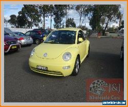 2000 Volkswagen Beetle 9C 2.0 Yellow Automatic 4sp A Hatchback for Sale