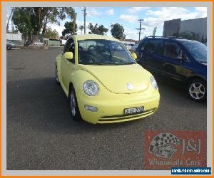 2000 Volkswagen Beetle 9C 2.0 Yellow Automatic 4sp A Hatchback