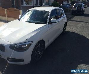 2012 BMW 118D SPORT WHITE