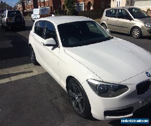 2012 BMW 118D SPORT WHITE