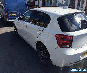 2012 BMW 118D SPORT WHITE