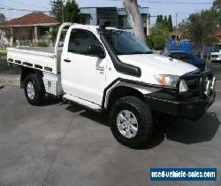 2007 Toyota Hilux KUN26R 07 Upgrade SR (4x4) White Automatic 4sp A Cab Chassis for Sale