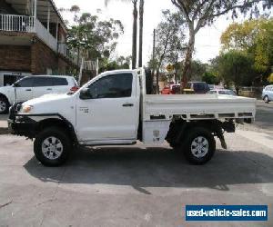 2007 Toyota Hilux KUN26R 07 Upgrade SR (4x4) White Automatic 4sp A Cab Chassis