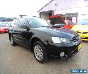 BLACK 2006 SUBARU OUTBACK 2.5L AUTO ROOF RACKS DRIVES WELL REGO TILL 23/07/2017