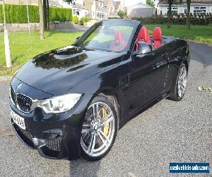 2014 BMW M4 S-A 425 BHP CONVERTIBLE 3,0 DCT WITH RED LEATHERS 