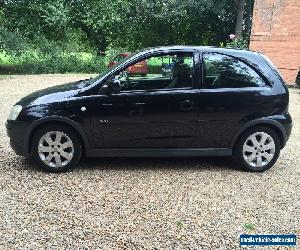 2004 VAUXHALL CORSA SXI 16V BLACK