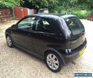 2004 VAUXHALL CORSA SXI 16V BLACK