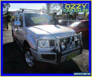 2008 Nissan Navara D40 ST-X (4x4) Silver Manual 6sp M Dual Cab Pick-up