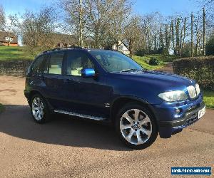 2005 BMW X5 4.8 IS PETROL AUTOMATIC BLUE