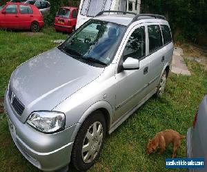 2001 VAUXHALL ASTRA LS 16V SILVER