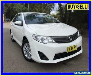 2014 Toyota Camry ASV50R Altise White Automatic 6sp A Sedan