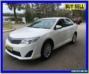 2014 Toyota Camry ASV50R Altise White Automatic 6sp A Sedan