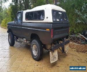 Ford F250 (1977) Ute Manual (5.8L - Carb) Seats