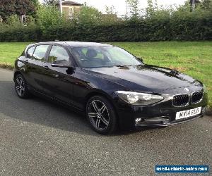 2014 BMW 116D SPORT AUTO BLACK