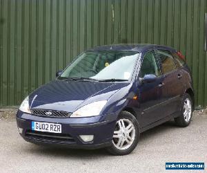 2002 FORD FOCUS 1.6 ZETEC BLUE