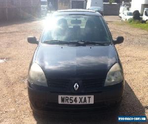 2004 RENAULT CLIO EXPRESSION 16V AUTO BLACK