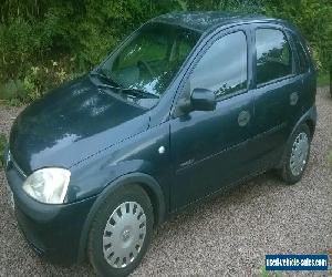 2002 VAUXHALL CORSA COMFORT 16V BLUE - 5 Door - MoT to Aug 2017