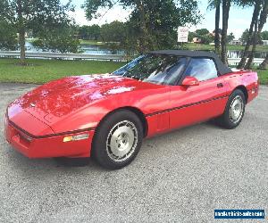 1986 Chevrolet Corvette Pace Car Convertible