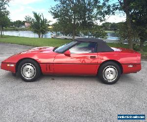 1986 Chevrolet Corvette Pace Car Convertible