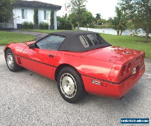 1986 Chevrolet Corvette Pace Car Convertible